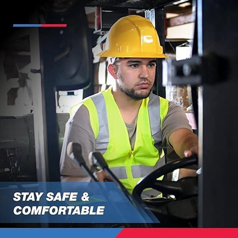 High Visibility Safety Vest, ANSI Class 2, No Pocket