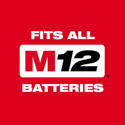M12 FUEL 12-Volt Lithium-Ion Brushless Cordless 16-Gauge Variable Speed Nibbler with 4.0 Ah Battery Charger