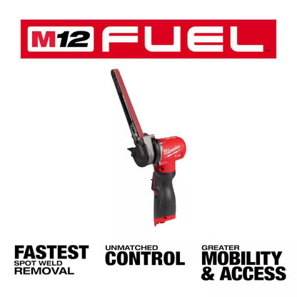 M12 FUEL 12V Lithium-Ion Brushless Cordless 1/2 In. X 18 In. Bandfile (Tool-Only)