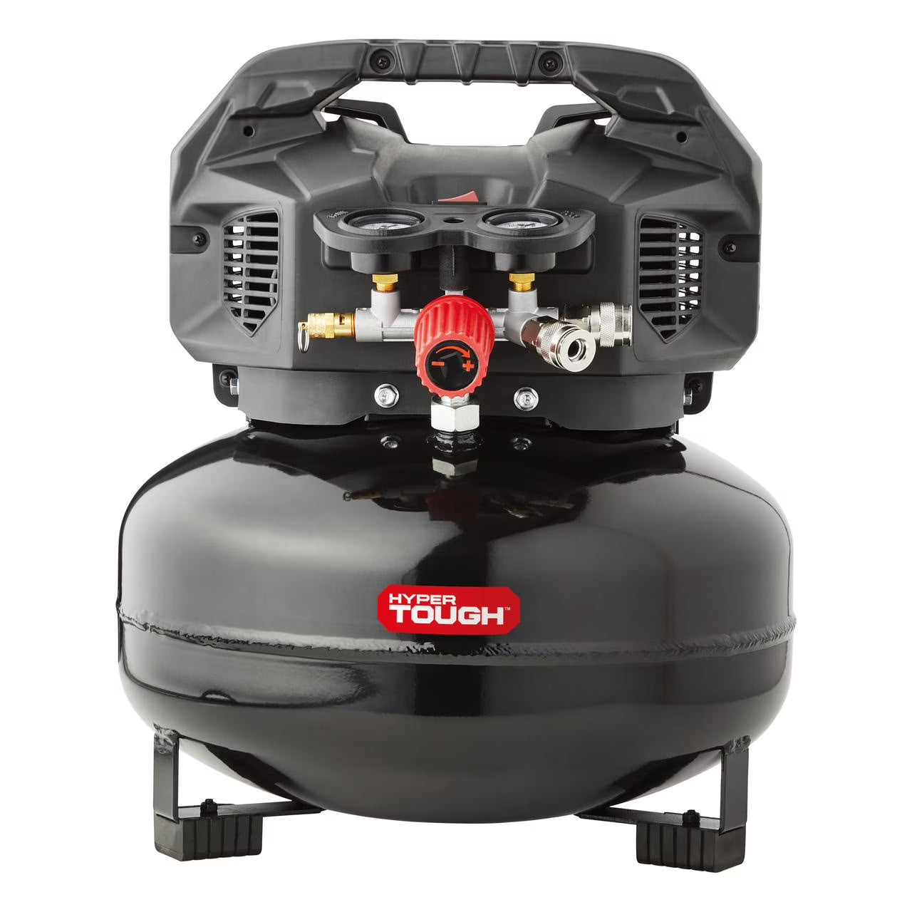 Black 150 PSI Oil-Free Pancake Air Compressor 6 Gal