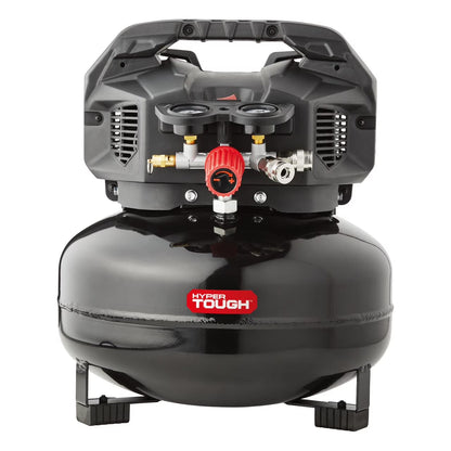 Black 150 PSI Oil-Free Pancake Air Compressor 6 Gal