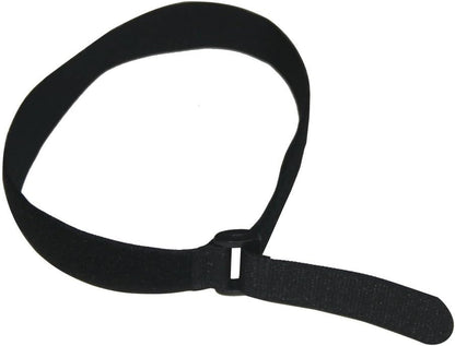 [16 Pack] 1 X 18" Hook and Loop Reusable Fastening Nylon Cable Securing Straps, Durable Functional Ties to Keep Your Places from Tangled Messes of Cords