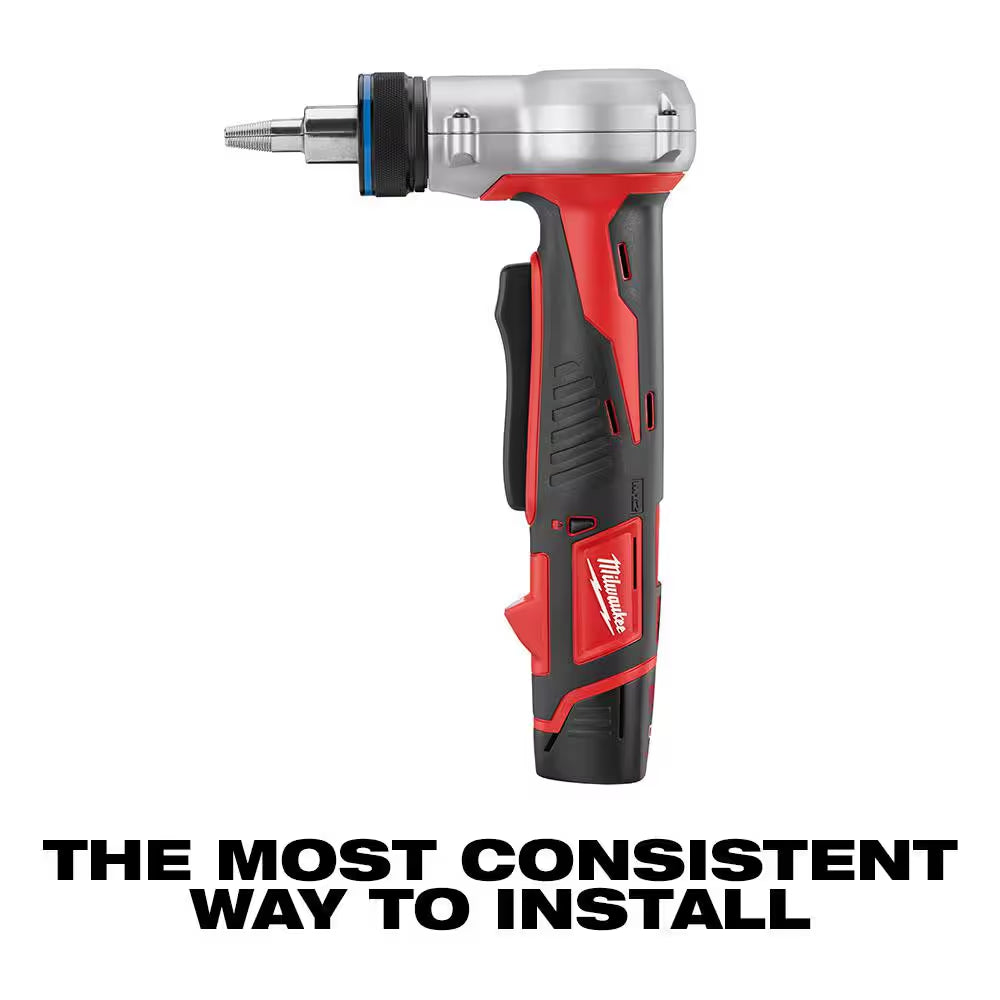 M12 12-Volt Lithium-Ion Cordless Propex Expansion Tool Kit with (2) 1.5Ah Batteries, (3) Expansion Heads and Hard Case