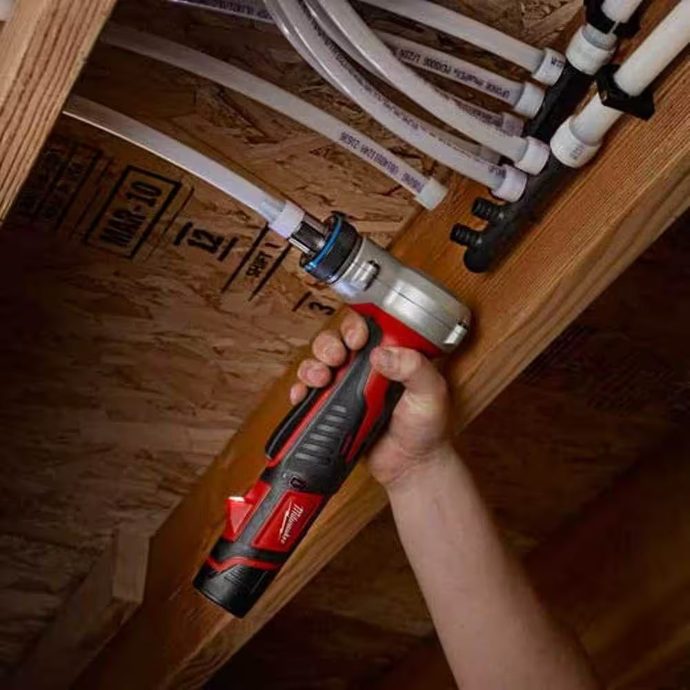 M12 12-Volt Lithium-Ion Cordless Propex Expansion Tool Kit with (2) 1.5Ah Batteries, (3) Expansion Heads and Hard Case