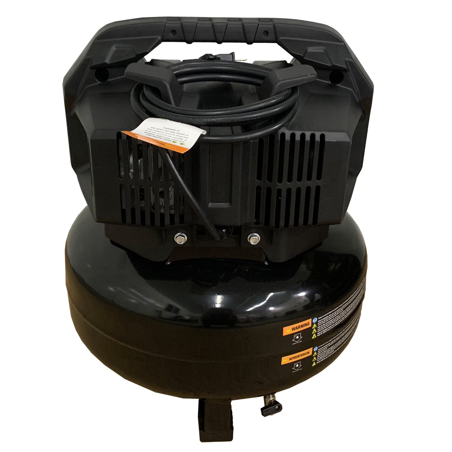 Black 150 PSI Oil-Free Pancake Air Compressor 6 Gal