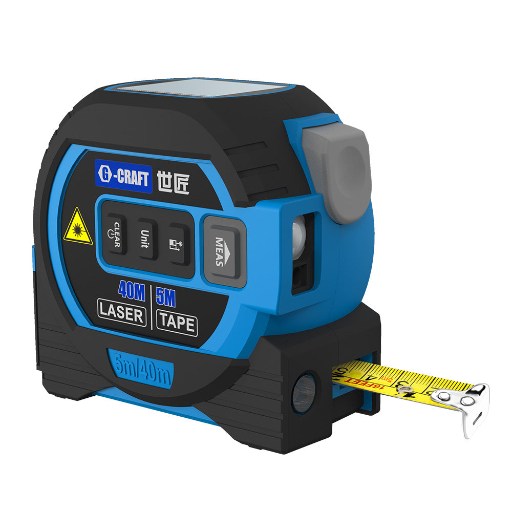 3 in 1 Laser Tape Measure Rangefinder 5M Tape Ruler Infrared High-Precision Intelligent Electronic Ruler Building Distance Meter