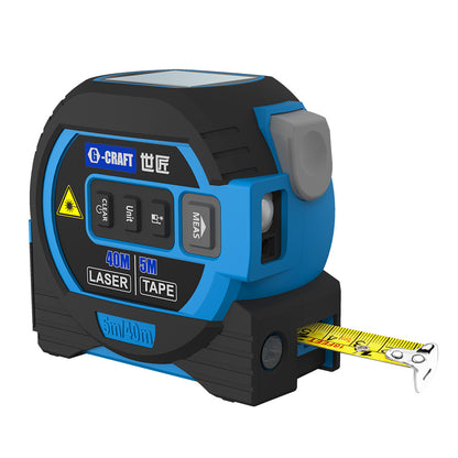 3 in 1 Laser Tape Measure Rangefinder 5M Tape Ruler Infrared High-Precision Intelligent Electronic Ruler Building Distance Meter