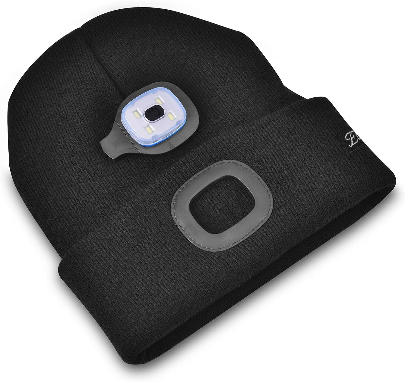 Unisex Beanie with the Light, Gifts for Men Dad Father Winter Caps | Hands Free Lighted Hat,Soft Warm and Comfortable , Ideal for Walking the Dog and Working Outdoors at Night
