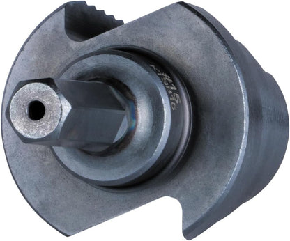 Klein Tools KTSB15 Step Drill Bit #15 Double Fluted 7/8 to 1-3/8-Inch with Easy-To-Read Step Markings and Targets, 3/8-Inch Hex Shank