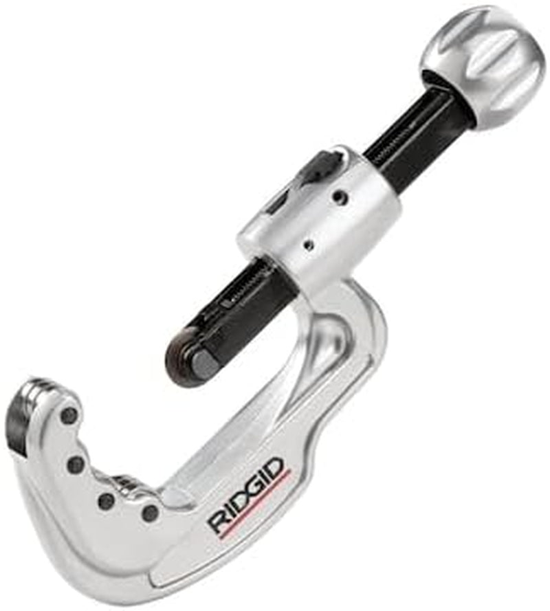 29963 Model 35S 1/4" to 1-3/8" Stainless Steel Tubing Cutter with X-CEL Knob, Silver