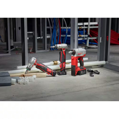 M12 12-Volt Lithium-Ion Cordless Propex Expansion Tool Kit with (2) 1.5Ah Batteries, (3) Expansion Heads and Hard Case