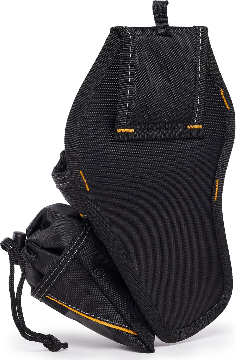 - Drill Holster, Adjustable Safety Strap & Bit Pockets, TB-220-B | Cliptech Hub Included, Adjustable Drill Strap, Bit Storage Pockets, 1680D Construction, Secure Access, Jobsite Ready