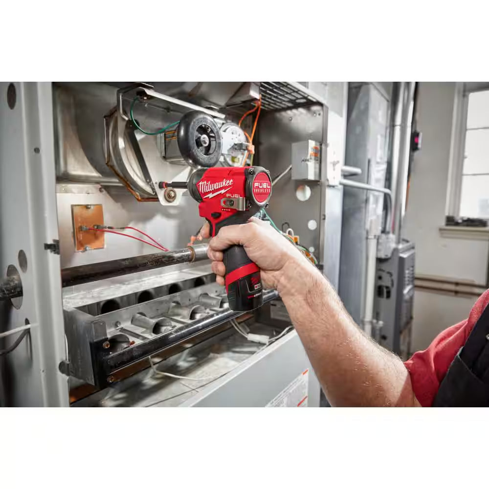 M12 FUEL 12-Volt Li-Ion Brushless Cordless Hammer Drill and Impact Driver Combo Kit (2-Tool) with M12 Multi-Tool