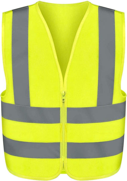 High Visibility Safety Vest, ANSI Class 2, No Pocket