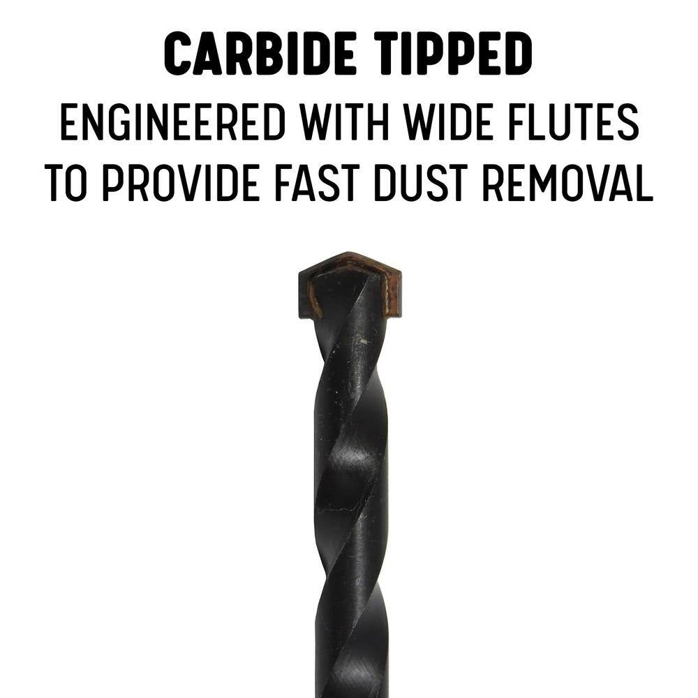 5/8 In. X 18 In. Carbide-Tipped Masonry Drill Bit