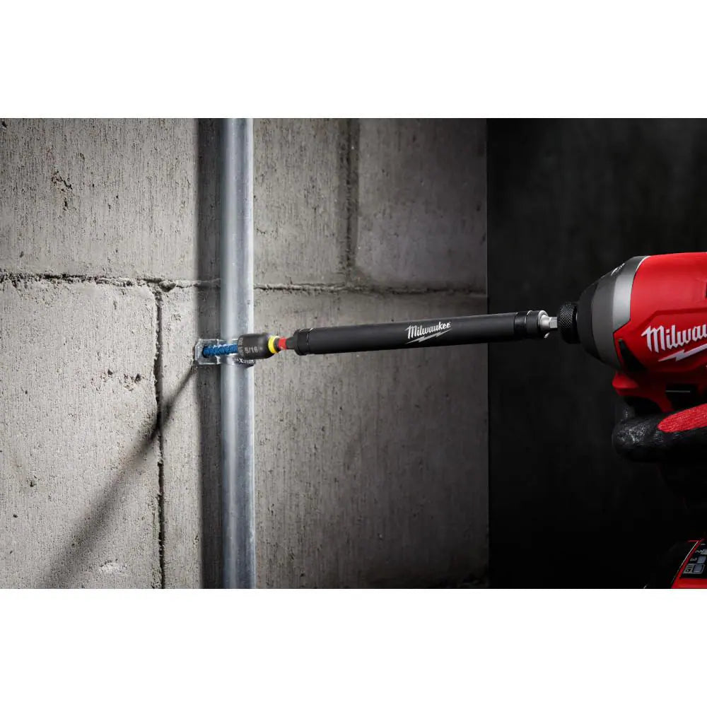 Carbide Hammer Drill Concrete Screw Installation Kit (7-Piece)